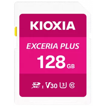 Memória flash Kioxia 128 GB SDXC UHS-I Exceria Plus