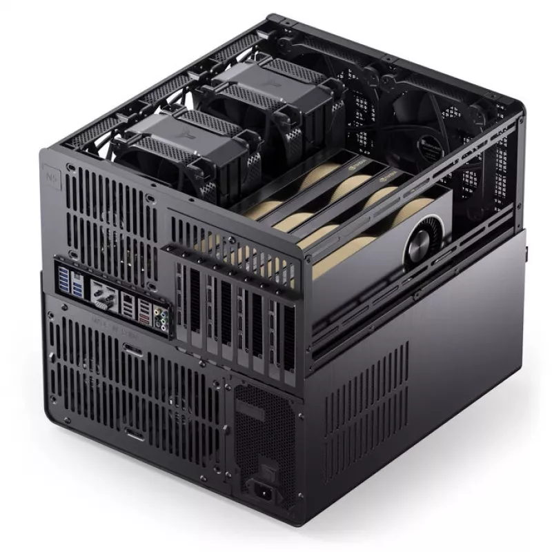 Caixa NAS Jonsbo N5, E-ATX - preto