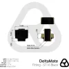 Thermal Grizzly DeltaMate ST16 Conector de refrigeração líquida, Preto