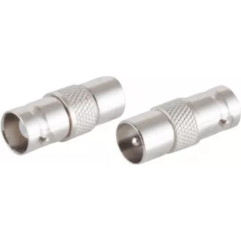 Adaptador ShiverPeaks 98815 BNC (vídeo/áudio) para ficha IEC, adaptador coaxial passivo