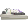 LORGAR KBP7075W, teclado gaming mecânico 75% sem fios Pro, bege, layout EN