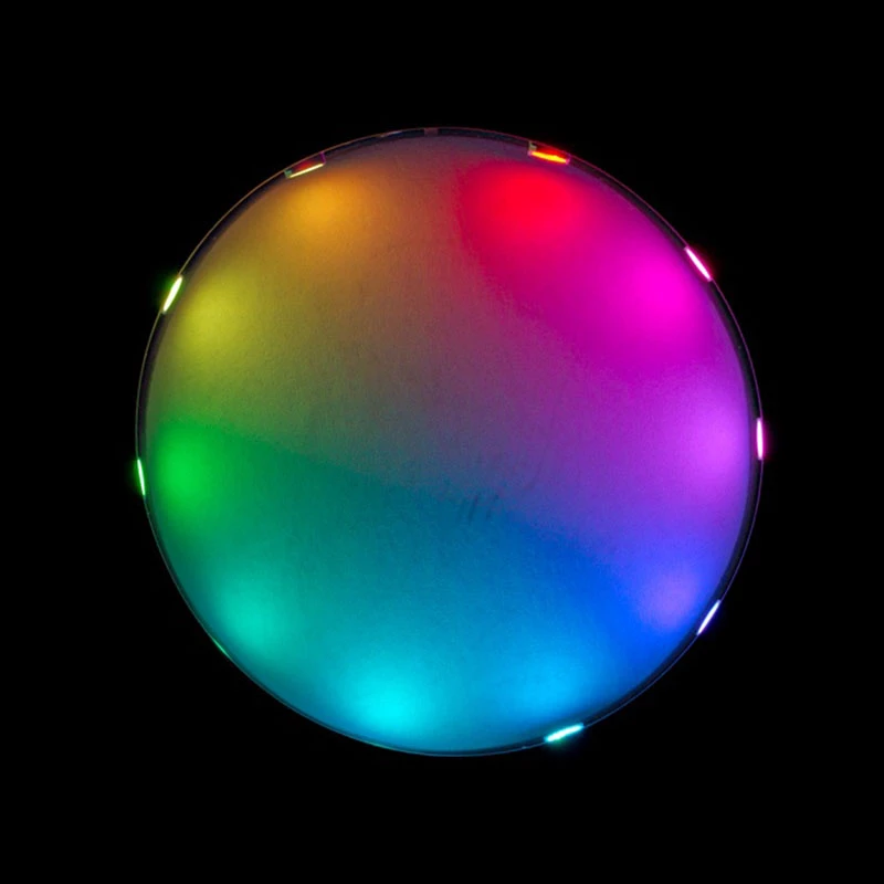 Anel LED para aqualis 100/150, iluminação RGBpx endereçável, Aqua-Computer 53276