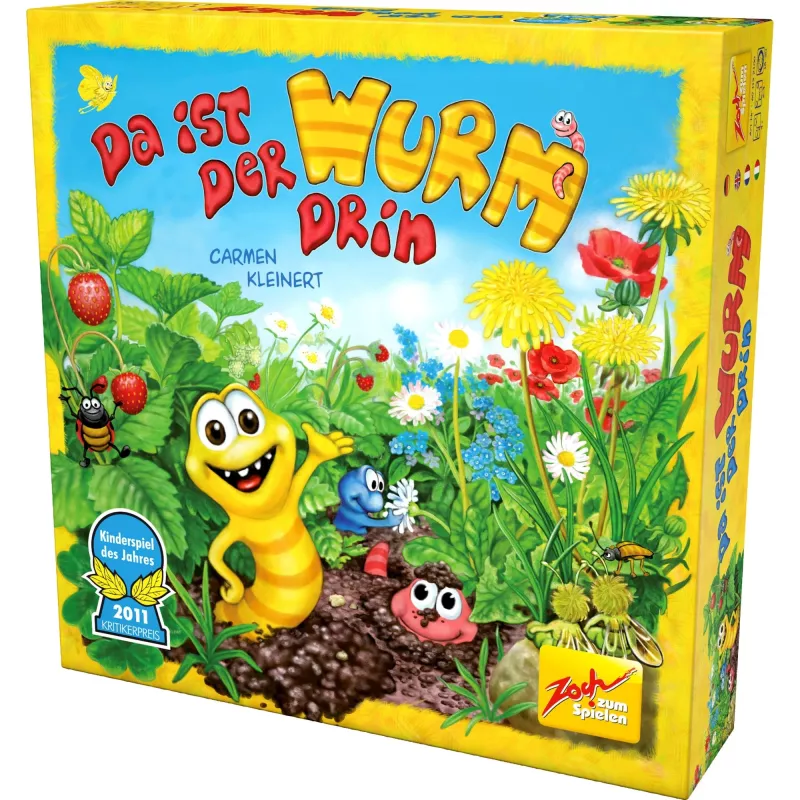 Da ist der Wurm drin, Jogo de Tabuleiro Infantil do Ano 2011