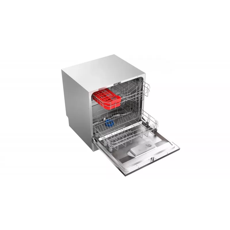 Máquina de lavar louça Toshiba DW-08T2EE(W)-PL, 8 serviços, classe de eficiência energética F, 49 dB, 55×59×50 mm