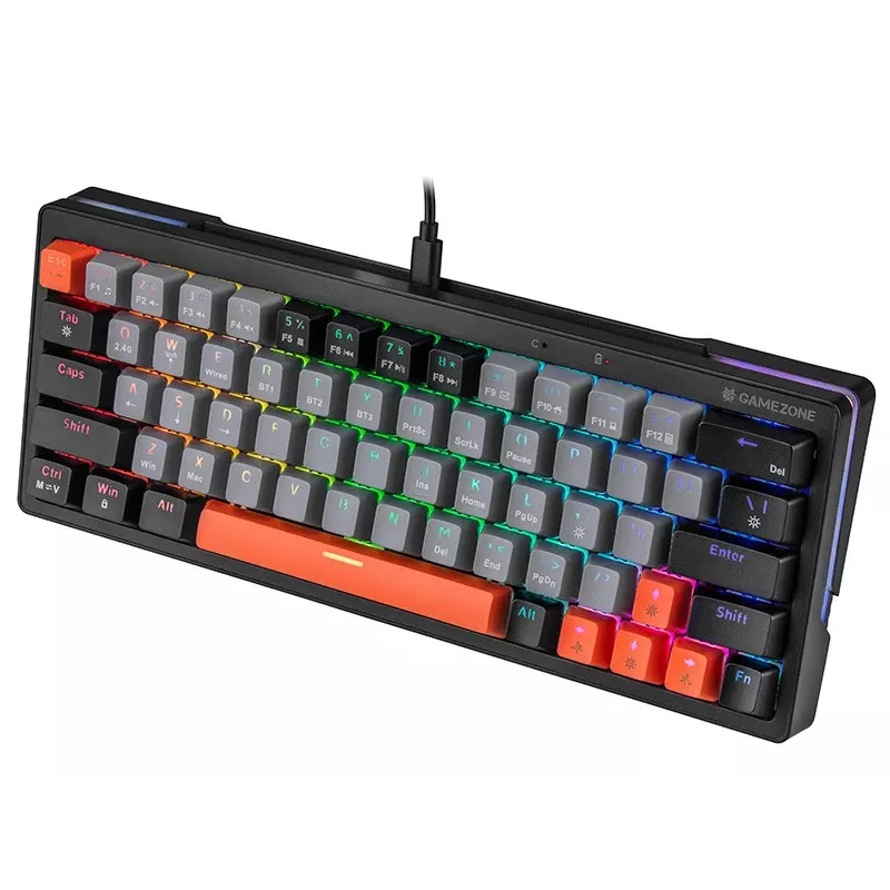 Teclado mecânico Tracer GAMEZONE EVO1 HOT SWAP 63 (cinzento) TRAKLA47297