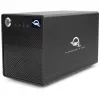 ThunderBay 4 mini, caixa para discos preta, caixa profissional Thunderbolt 3 para 4 discos HDD/SSD