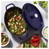 Cocotte de ferro fundido Staub 4,25 L, 29 cm, azul