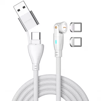 Cabo USB 4smarts 541236 USB 2.0 1,8 m USB-C branco