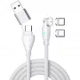 Cabo USB 4smarts 541236 USB 2.0 1,8 m USB-C branco