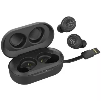 Auscultadores JLab JBuds Air True sem fios in-ear USB Type-A Bluetooth preto (IEUEBJBUDSAIRRBLK82)