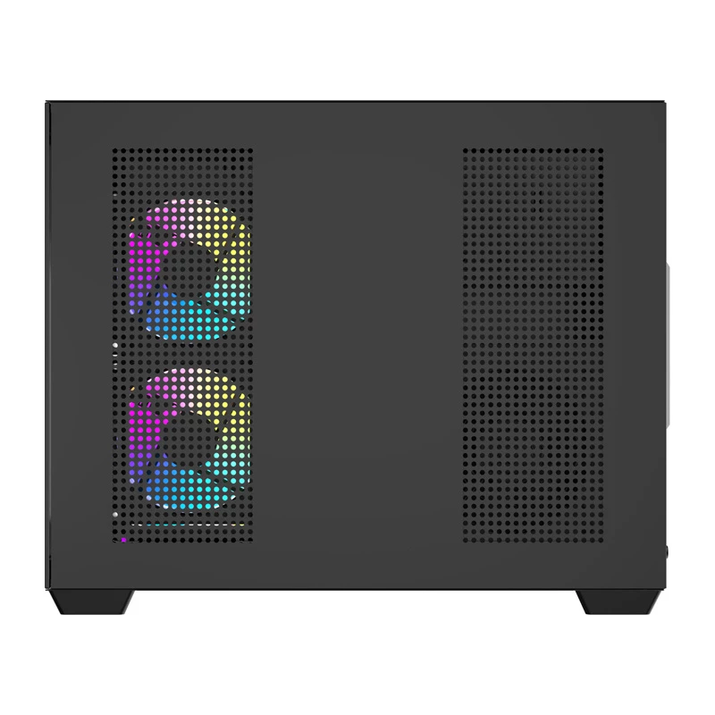 Caixa de computador DarkFlash B275 PRO (preta) com 6 ventoinhas pré-instaladas
