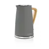 Chaleira elétrica Nedis KAWK510EGY 1,7 l 2200 W cinzento