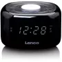 Rádio-relógio Lenco CR-12BK Digital Preto (CR-12)