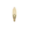 Lâmpada LED filamento inteligente WOOX R5141 Smart Candle C37, Wi-Fi, E14, 4,9W, 470 lm, branco quente 2700K