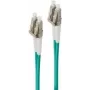 Cabo de fibra ótica ALOGIC LCLC-0.5-OM4 0,5 m LC turquesa (LCLC-0.5-OM4)