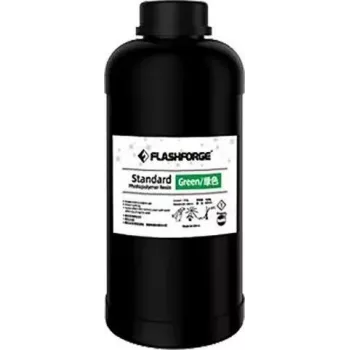 Resina padrão verde UV/LCD para impressora 3D 1 L Flashforge 405 nm