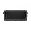 Armário de rack 19 polegadas para montagem na parede LANBERG 4U 600x450 mm preto com porta metálica