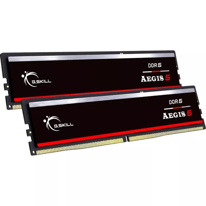 DIMM 32 GB DDR5-6000 (2x 16 GB) Dual-Kit, memória preta, F5-6000J3636F16GX2-IS, Aegis 5, INTEL XMP, AMD EXPO