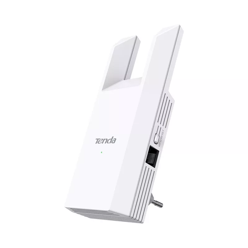 Repetidor de rede TENDA T10 2,4 GHz Wi-Fi 4, 300 Mbit/s, 2 antenas externas, 1x RJ-45, branco