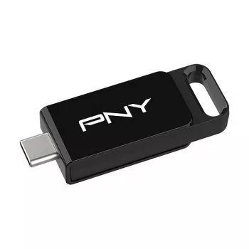 PNY Elite, 64 GB, USB Type-C, 3.2 Gen 1 (3.1 Gen 1), 120 MB/s, Dia, Preto
