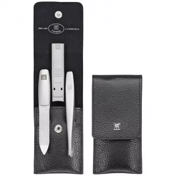 Conjunto de manicura e pedicura ZWILLING 97119-004-0 preto aço inoxidável 4 peças
