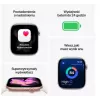 Apple Watch Series 11 GPS 46mm caixa de alumínio Roségold com bracelete desportiva Light Blush S/M