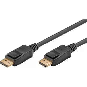 Goobay 74760 - cabo DisplayPort 2.1 16K 60Hz 1,0 m - cabo - áudio/multimédia (74760)
