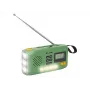 Rádio portátil AM/FM solar BLOW RA13 77-551# – leve, carregamento solar sem pilhas