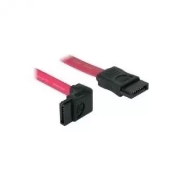 Cabo SATA DeLOCK 0,5 m vermelho