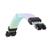 Gamemax | Cabo de extensão para fonte de alimentação | VGA/CPU 2x8PIN-B | Preto