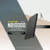 Powerbank portátil Nitecore NB10000 — 10000 mAh, USB‑A + USB‑C, 38 W saída total, cinzento
