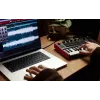 Akai MPK Mini Play MK3 teclado controlador MIDI com controlador de pads, USB, preto/vermelho