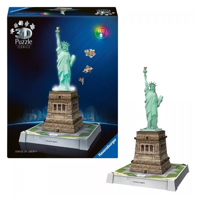 Puzzle 3D Estátua da Liberdade