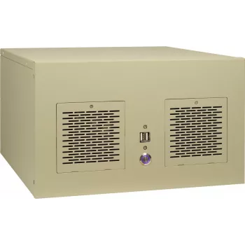 Caixa de servidor rackmount 4U 19 polegadas Inter-Tech 4129L com filtro de ar