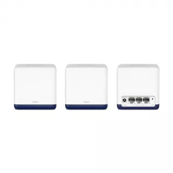 Sistema Wi-Fi Mesh AC1900 Whole Home | Halo H50G (pack de 3) | 802.11ac | 1300+600 Mbit/s | portas Ethernet LAN (RJ-45) 3 | suporte Mesh Sim | MU-MIMO Sim | sem banda larga móvel