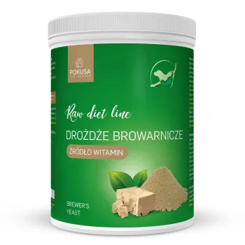 POKUSA RawDietLine Levedura de cerveja - Suplemento para cães e gatos - 1000 g