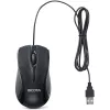 DICOTA - rato - ambidestro - laser - 3 botões - com fio - USB - preto (D32011)