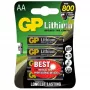 GP Batteries pilha primária de lítio AAA descartável alcalina (07015LF-C4)