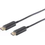Cabo DisplayPort S/CONN 30-15065 7,5 m preto