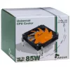 Dissipador Dynatron Argus T-200 processador 8 cm preto laranja