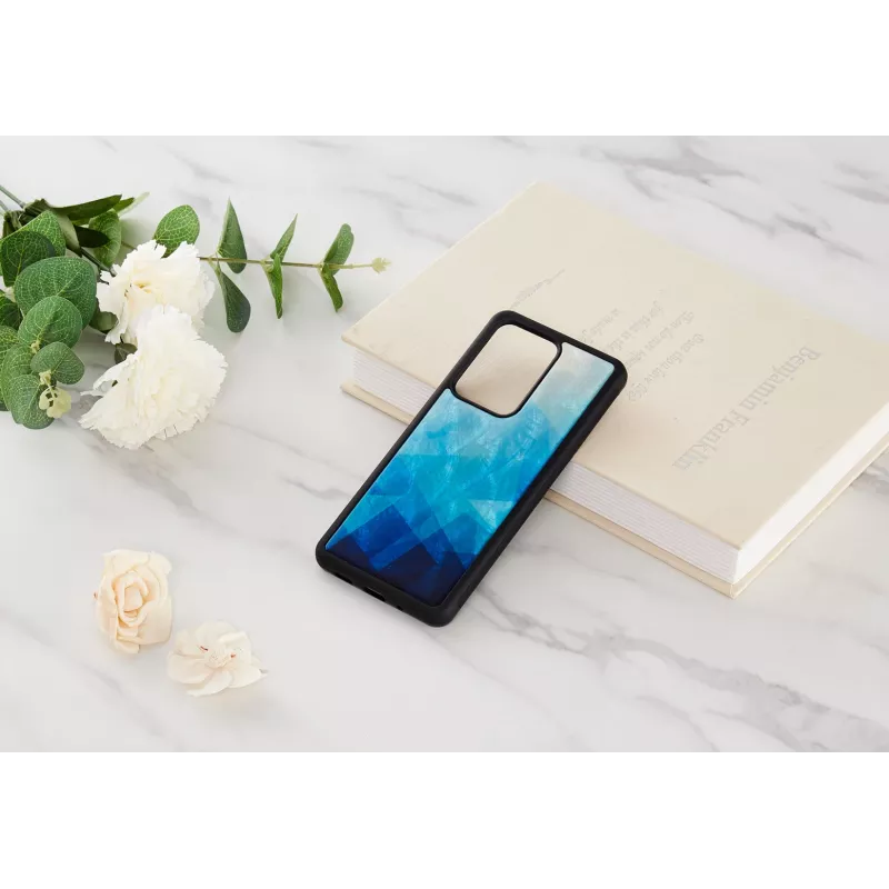 Capa de proteção iKins para Samsung Galaxy S20 Ultra, blue lake/preto