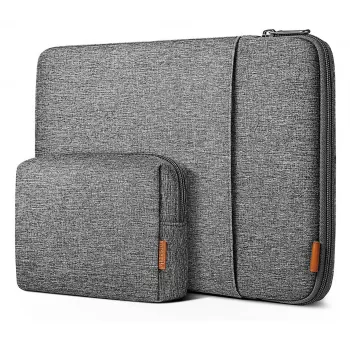 Bolsa sleeve Inateck LB01006 para portáteis de 40,6 cm (16 polegadas), cinzenta