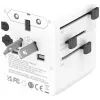 Adaptador de viagem 20W GaN Nomad 2xUSB-C + 1xA
