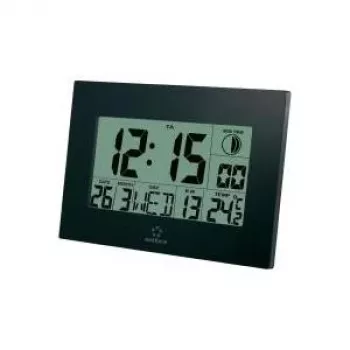 Relógio de parede Renkforce E0311R — retangular 230 × 163 mm, preto