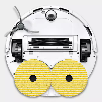 Conjunto de esfregonas para KARCHER RVM 4 (2.269-130.0) amarelo, branco