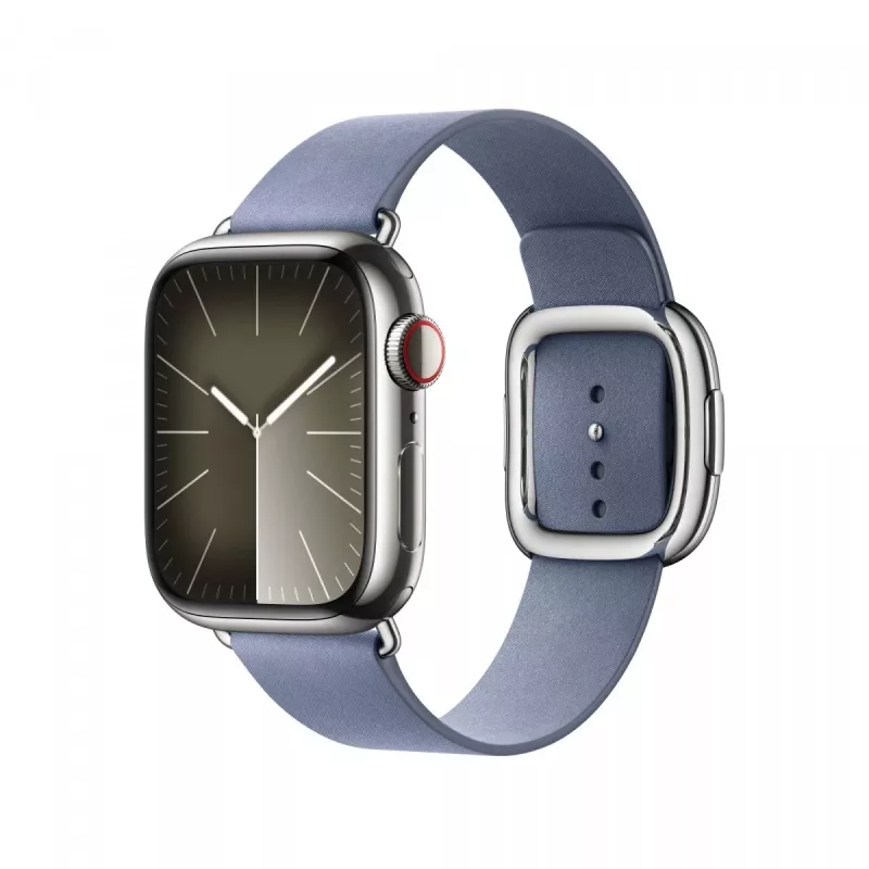 Pulseira Apple 41mm lavanda Modern Buckle Medium smartwatch azul