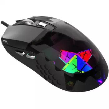 Rato gaming INCA Cian INCA Empousa 3D RGB LED 7200 DPI com teclas macro