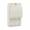 Caixa de superfície e de distribuição DELOCK 86262, branco, 82×120×31 mm