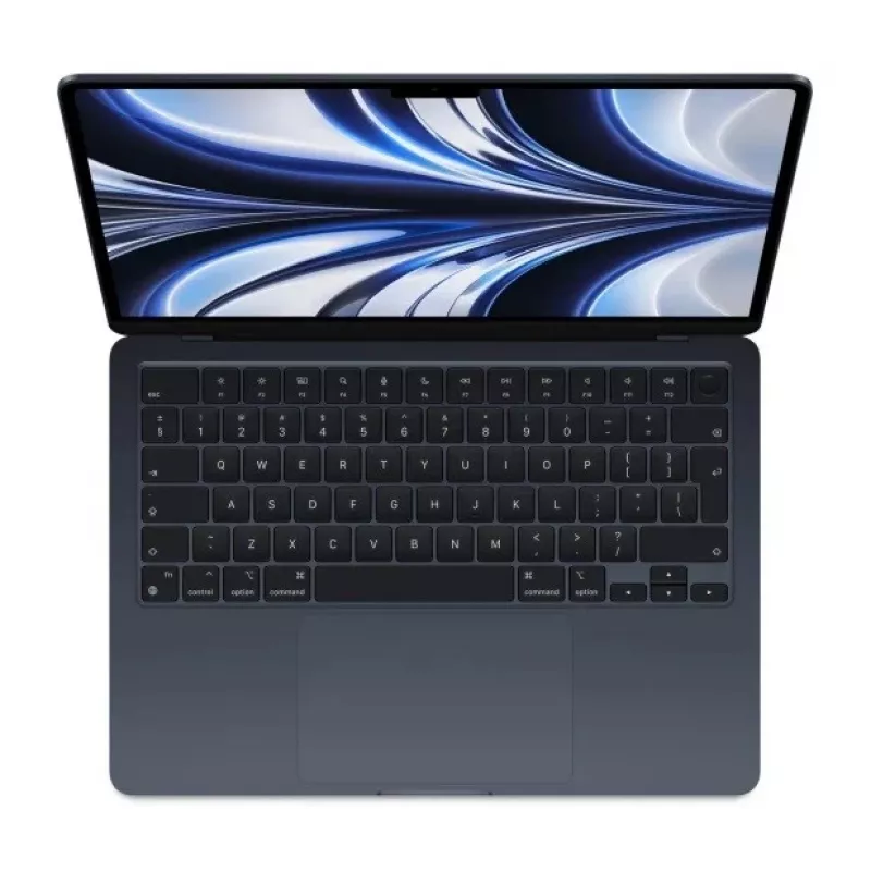 MacBook Air 13,6: M2 8/8, 16 GB, 256 GB – Mitternacht