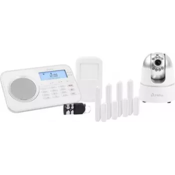 Sistema de alarme de segurança Olympia Protect 9881 branco